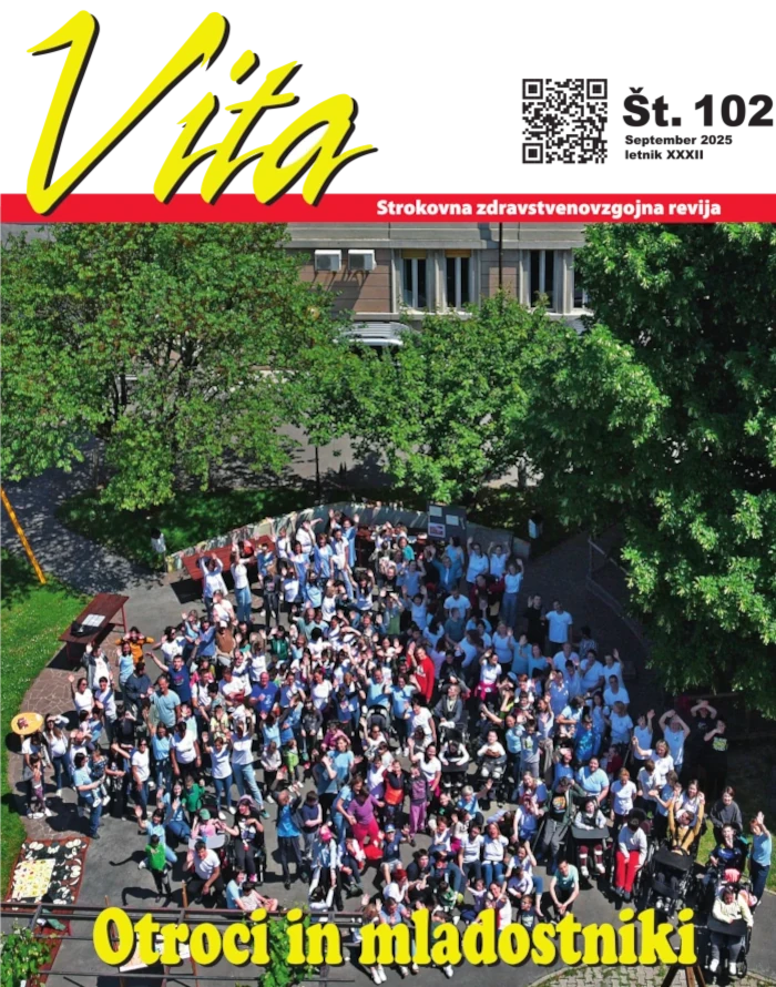 Naslovnica Revije Vita Otroci in mladostniki